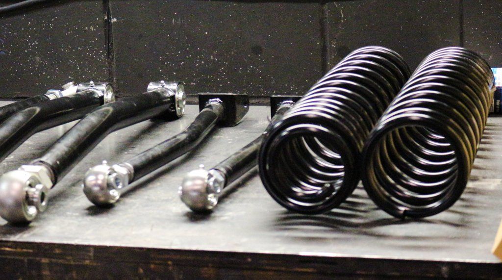 springs on workbench