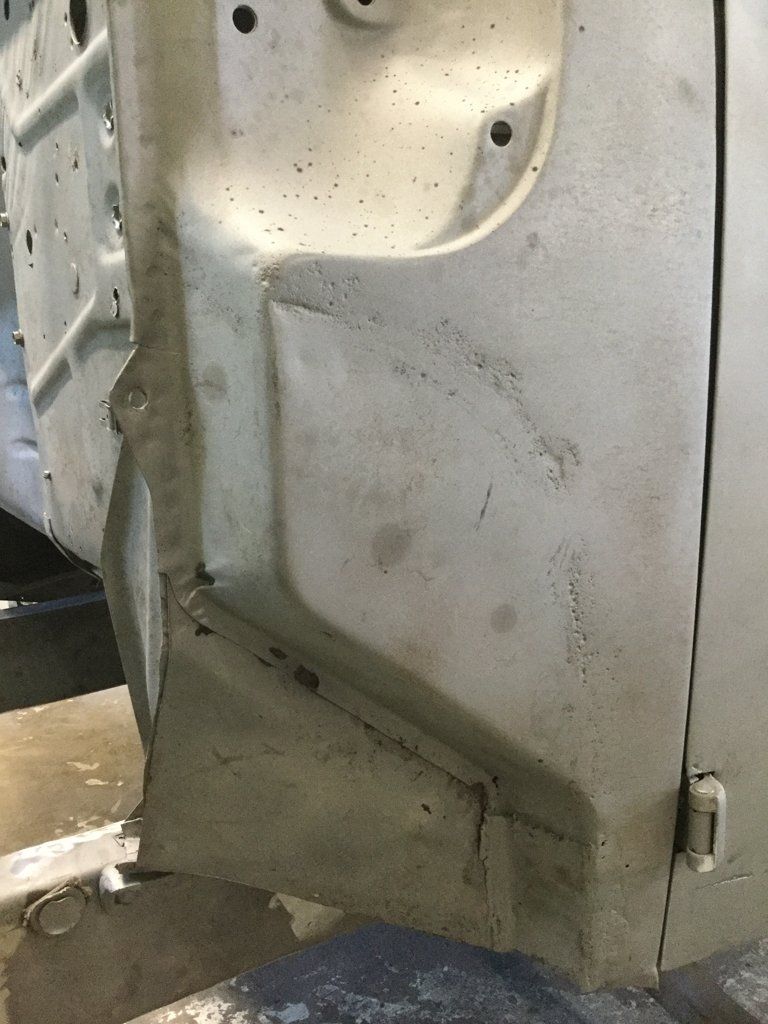 close up of metal frame textures