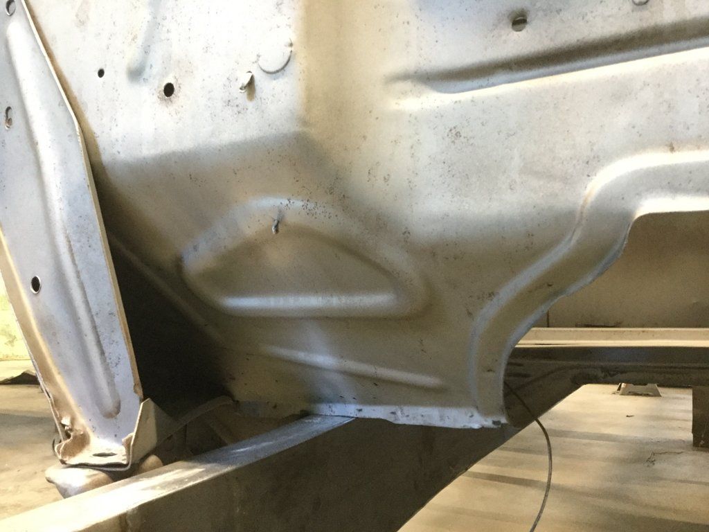 close up of truck impressions and metal textures