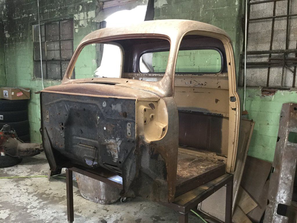 truck cabin frame isolated from truck