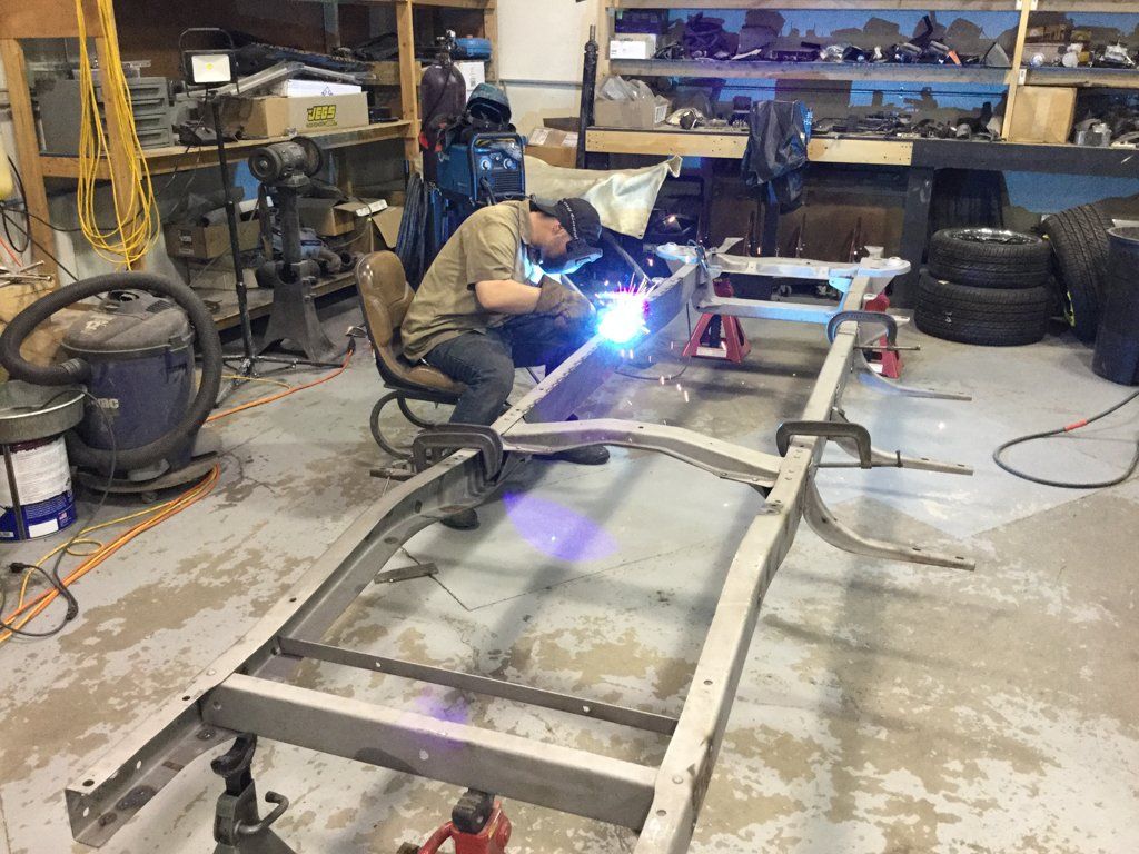 truck chasis removed