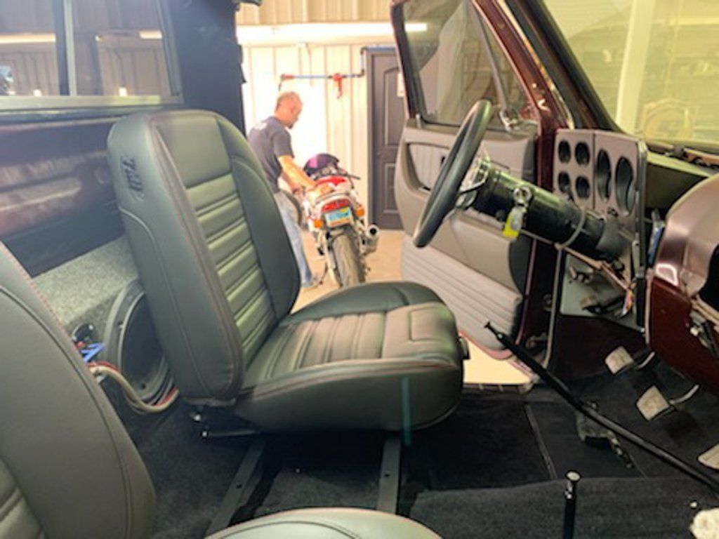 passenger side view of driver seat refurbished