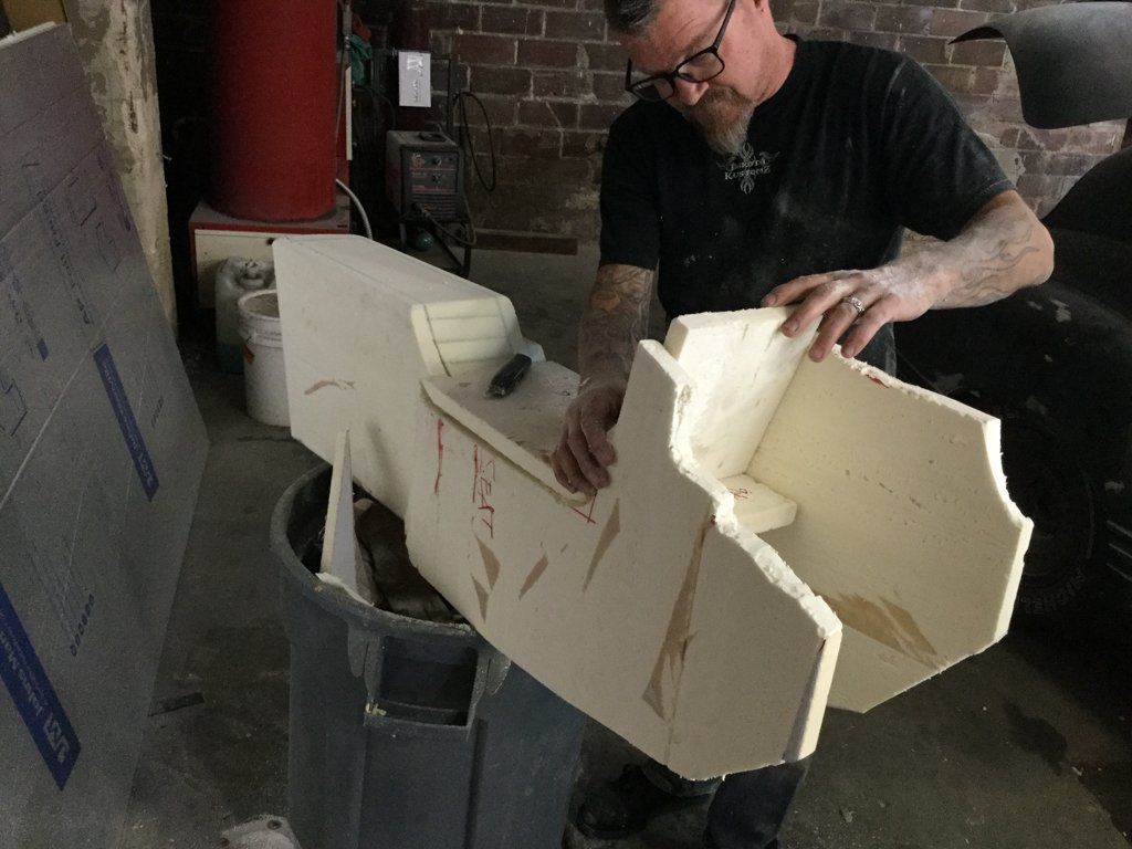 craftsman assembling center console