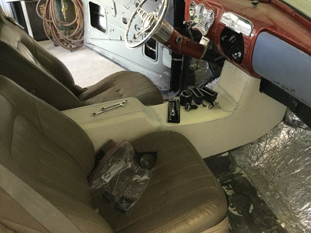 front passenger side view of car interior