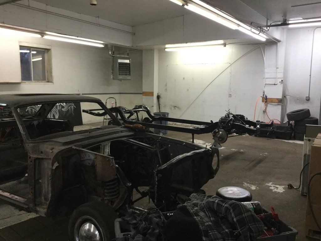 side view of car body