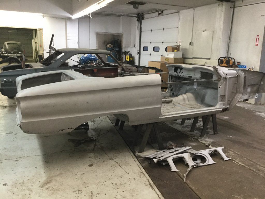 side view of car body