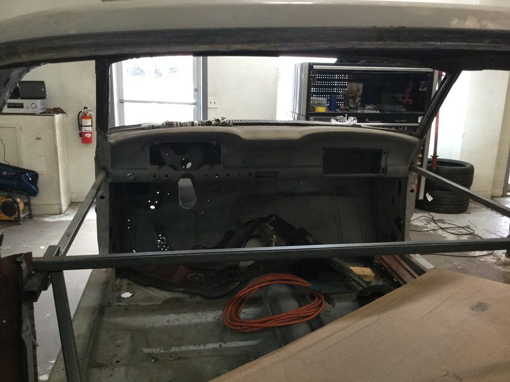 back of car with no seats