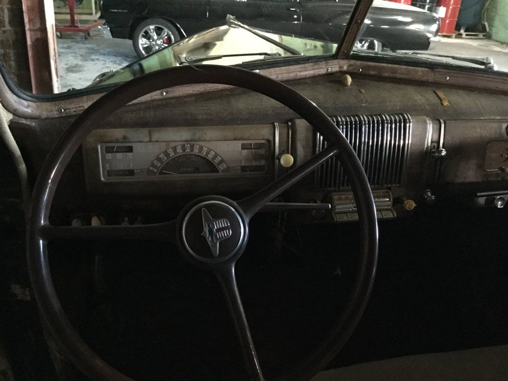 black 1940 chevy special deluxe coupe steering wheel