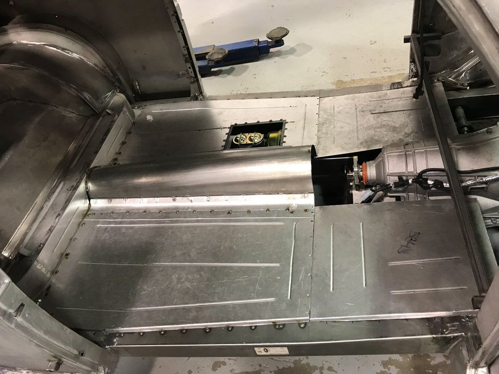 view of bottom interior of car