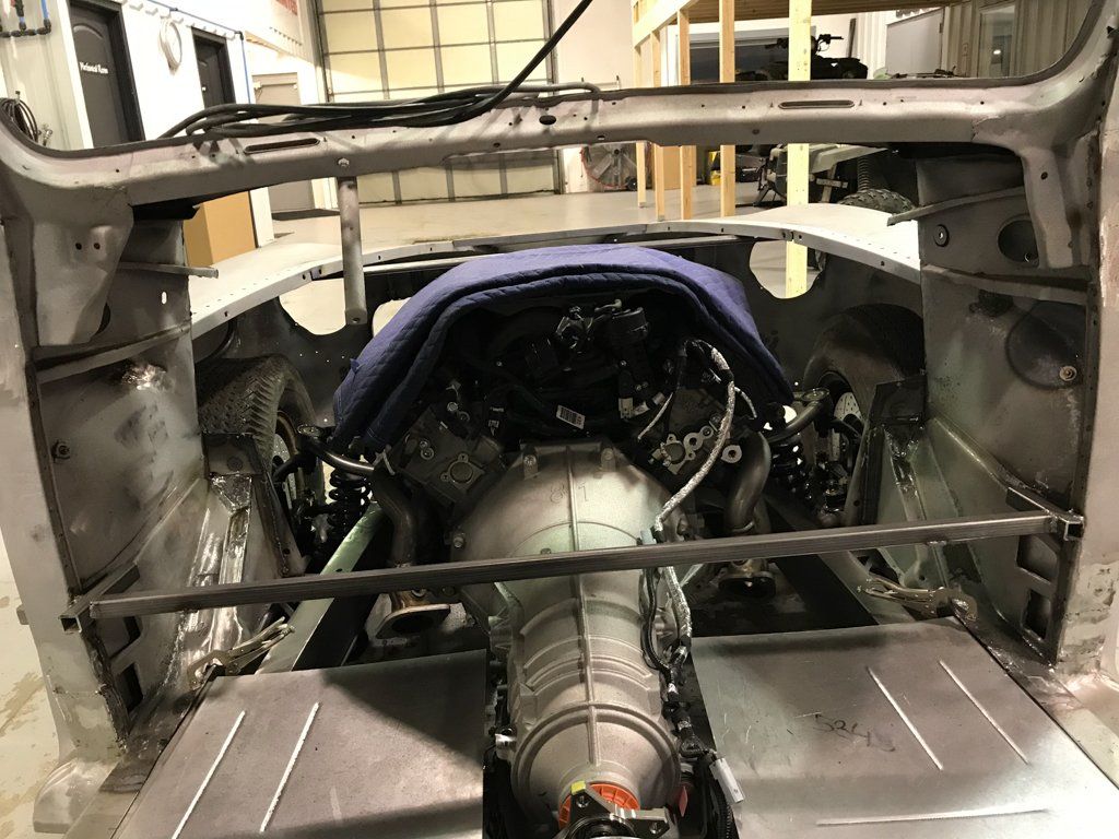 moving blanket on top engine