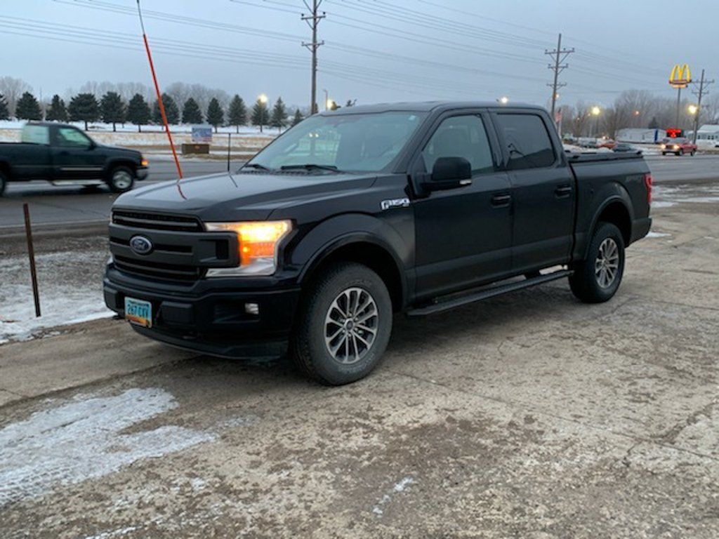 Custom black ford f150