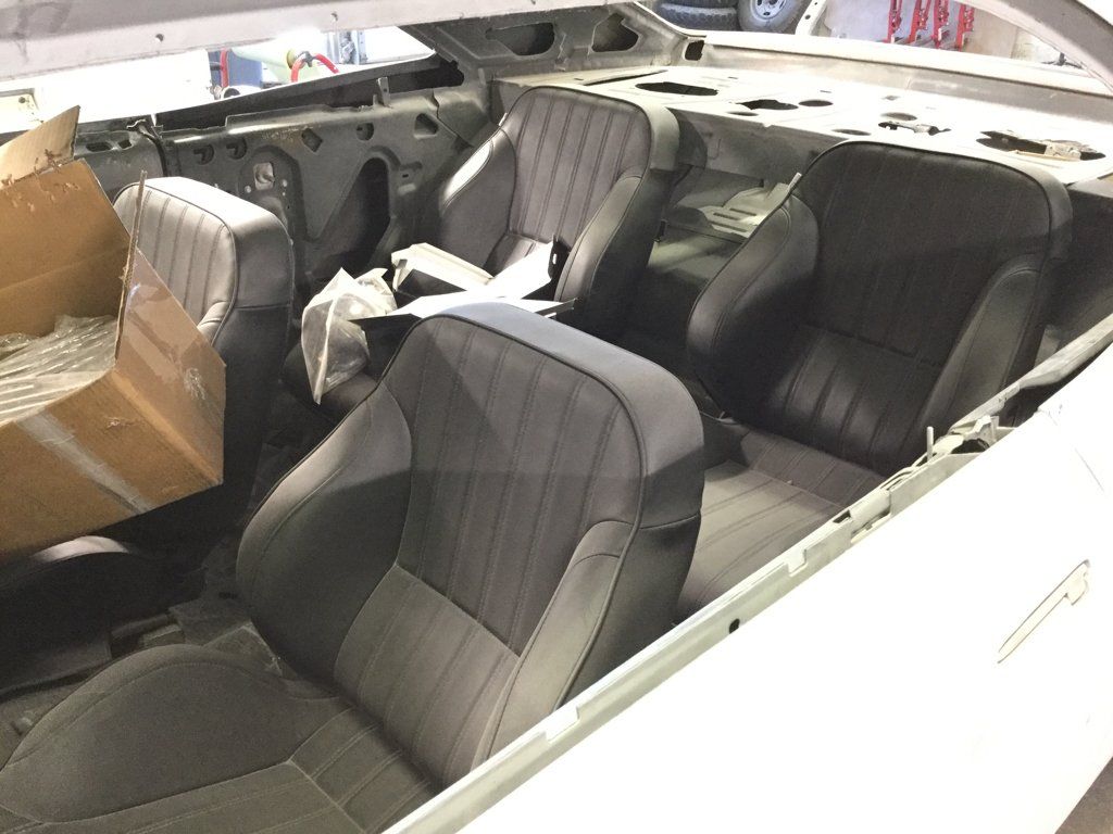 view of car with seats and no roof