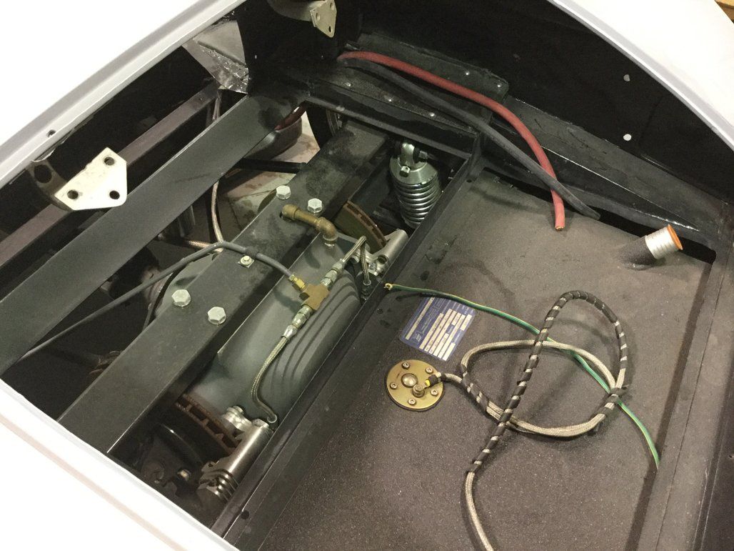 side view of engine with wires removed