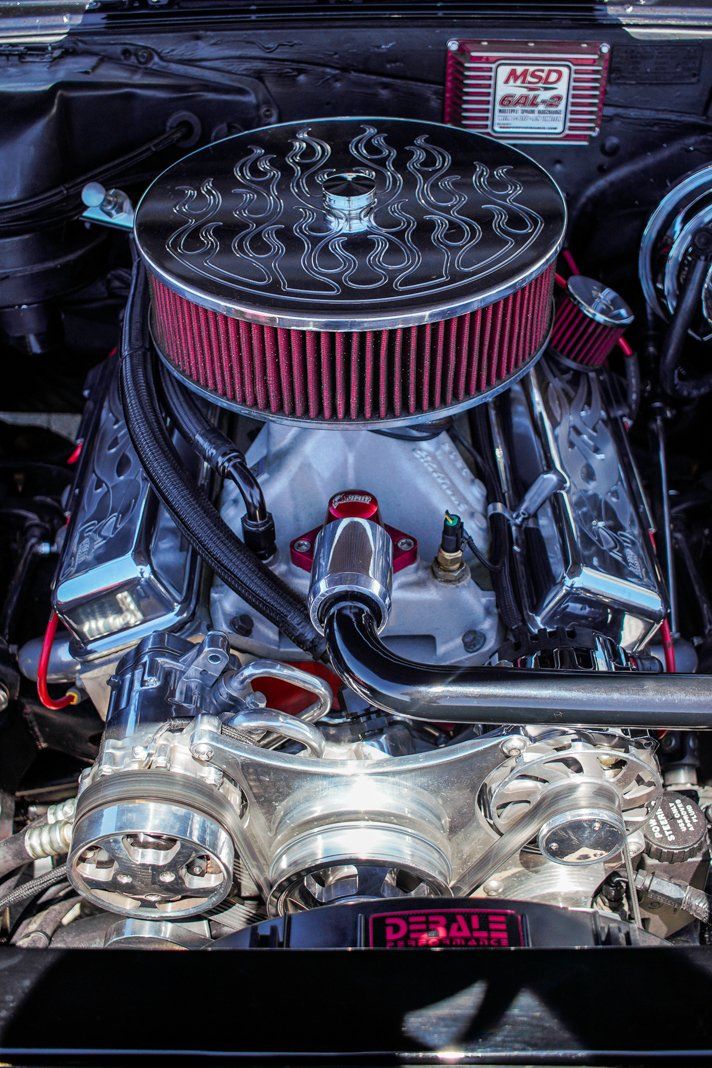 top view of internal car parts