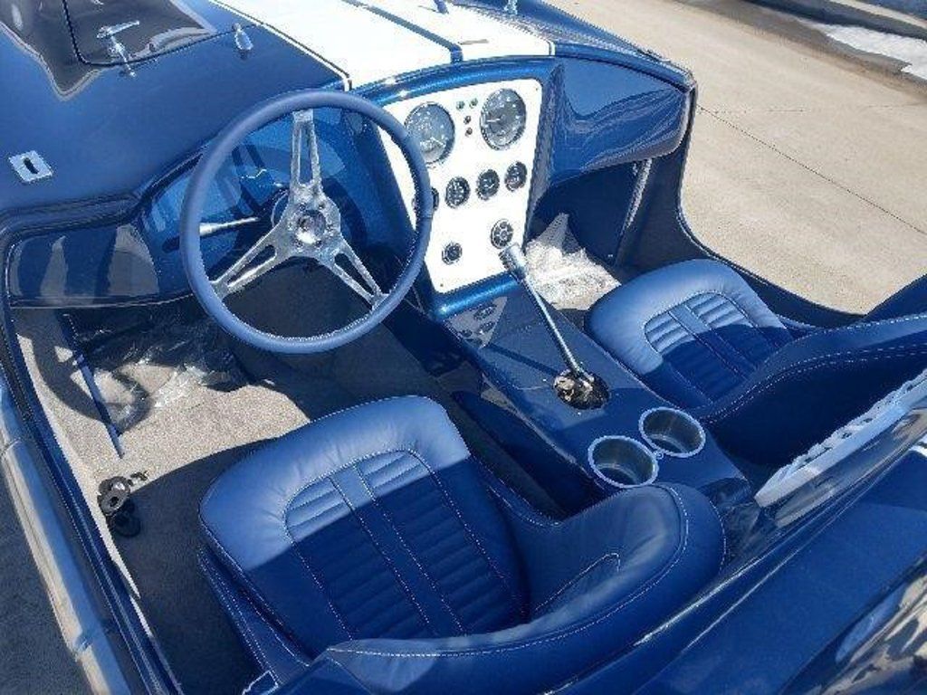 blue interior front seats