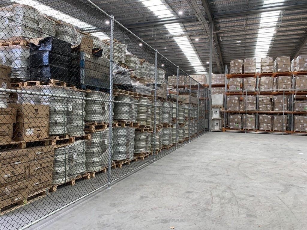 Fenced Warehouse — Geebung, QLD — Sureline Fencing