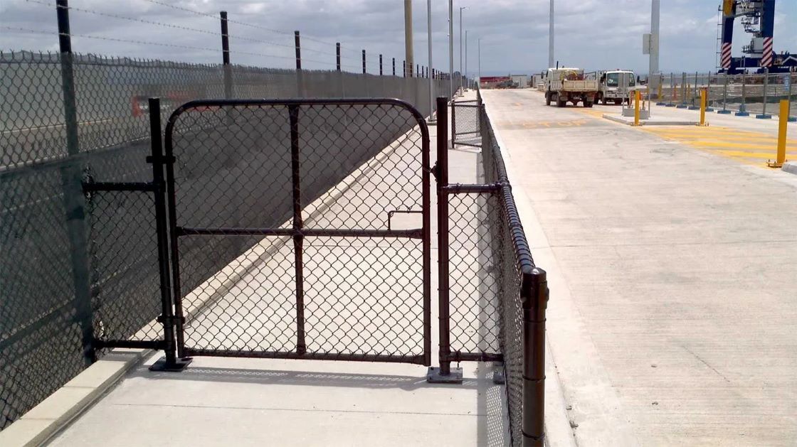 Security gate installation Brisbane pedestrian access with secure fencing
