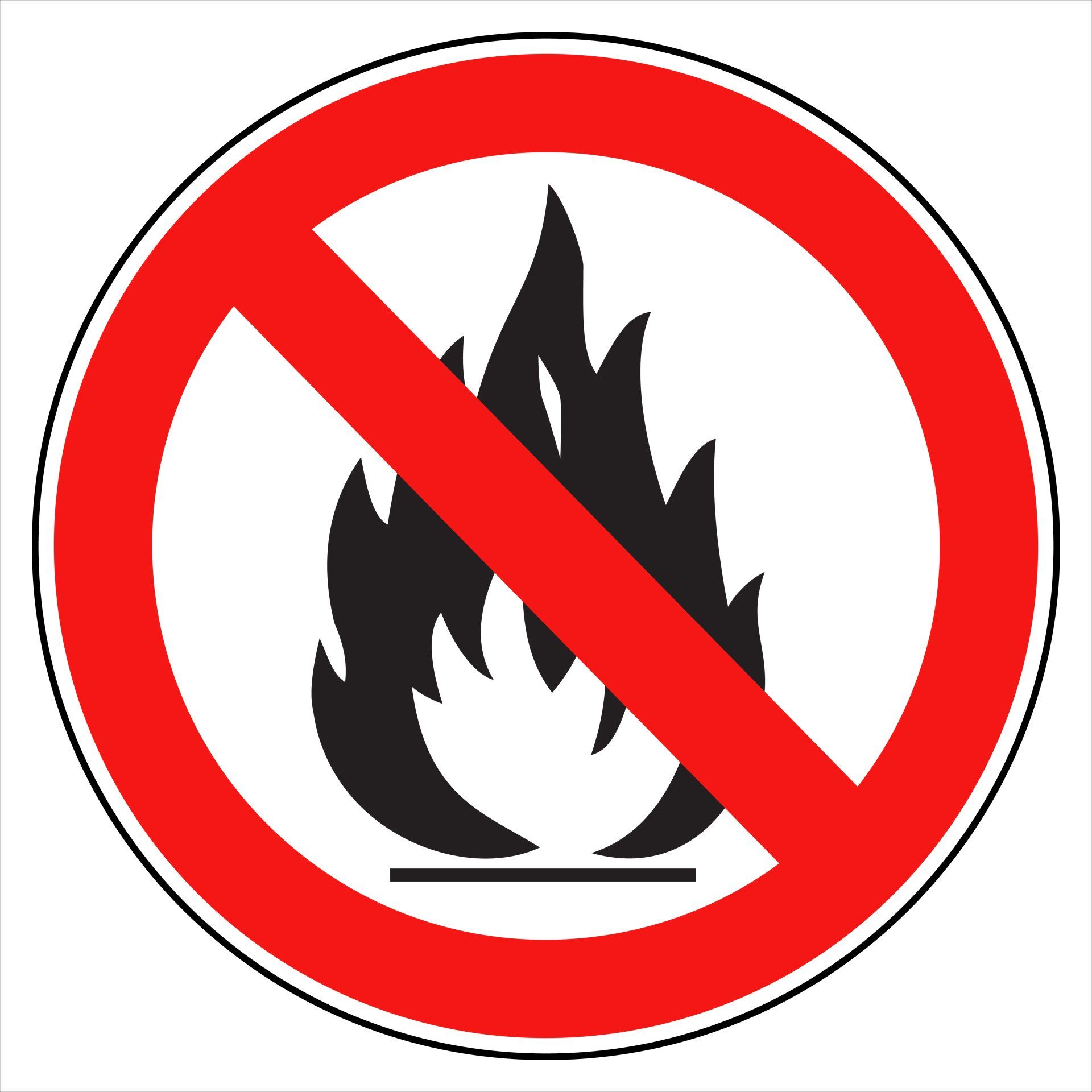 Fire Prevention System — No Fire Sign in Crestview, FL