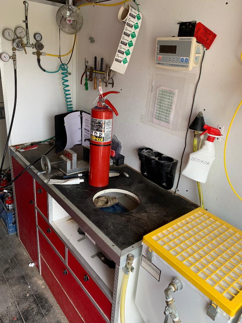 Fire Extinguisher Maintenance — Fire Extinguishers on Parking Area in Crestview, FL