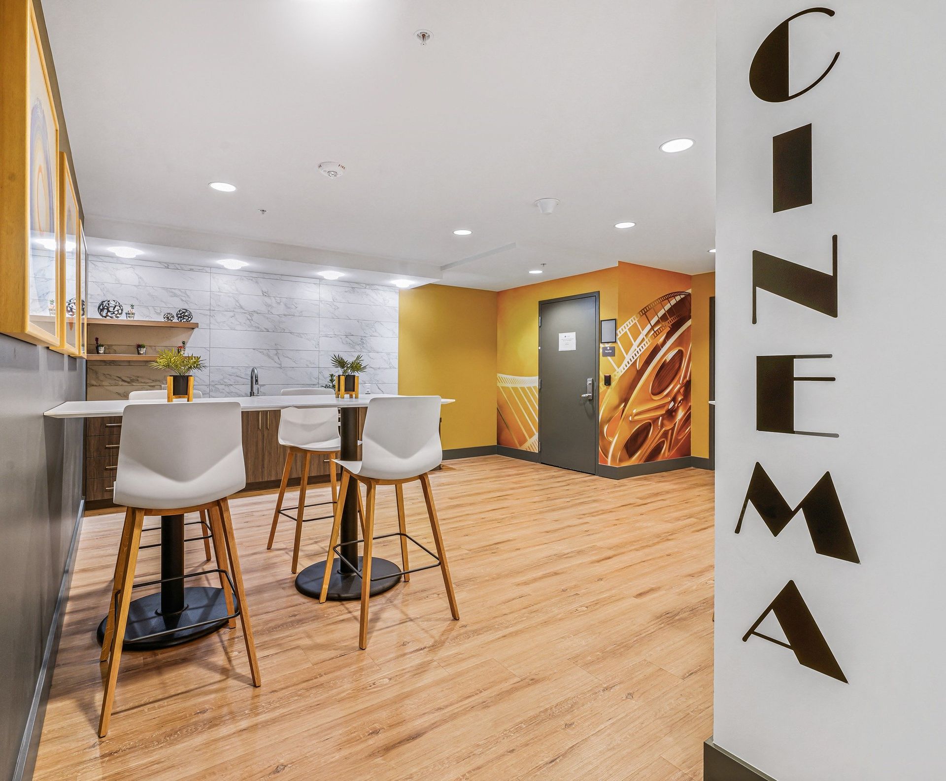 Theater area/entrance