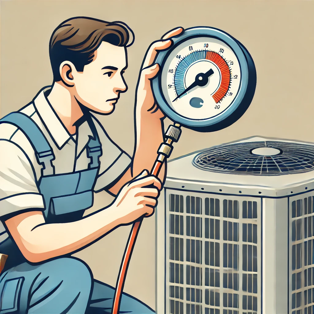 ac refrigerant levels low