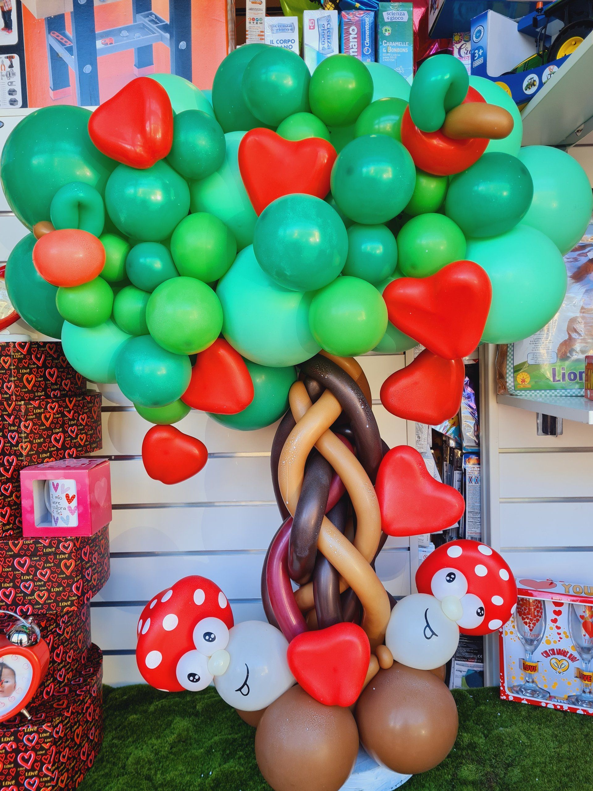 decorazioni con palloncini