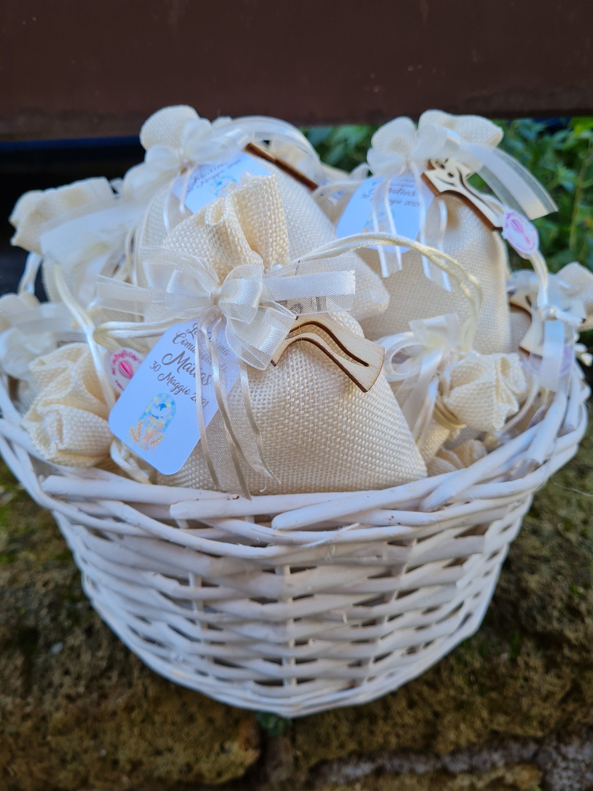 bomboniere con confezioni personalizzate