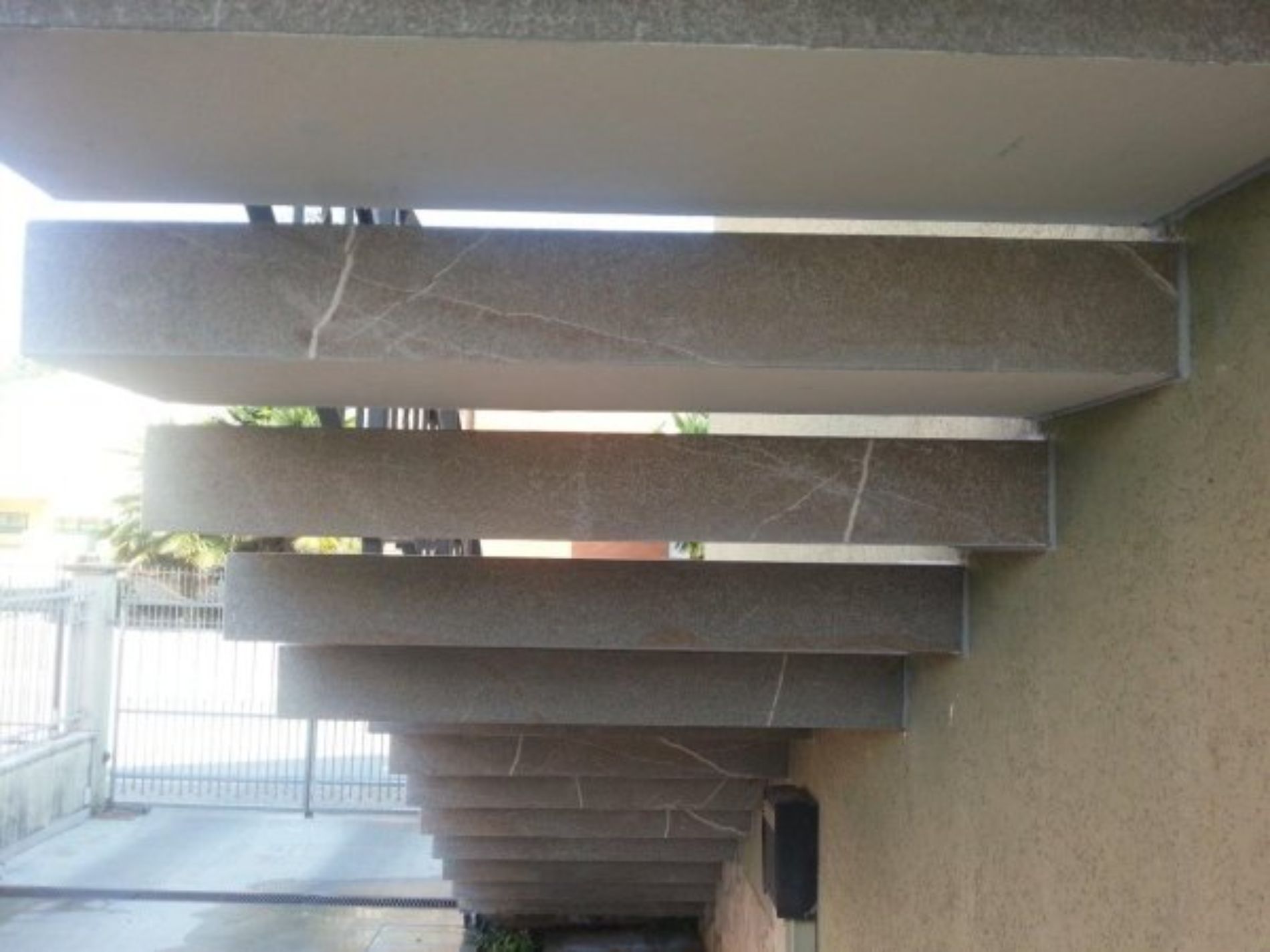 scale in pietra piasentina per esterni