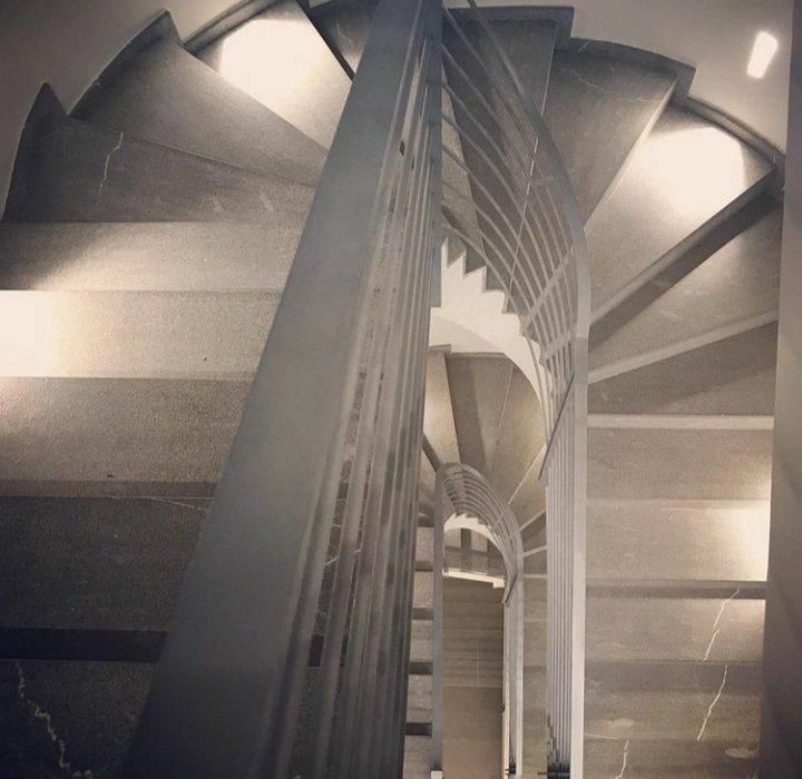 scale in pietra piasentina