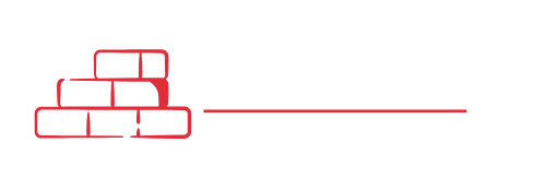 Red brick stack with a line extending to the right.