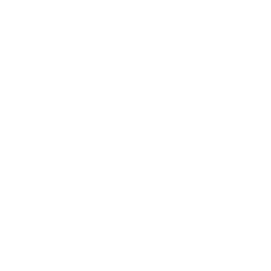 Blank white square canvas