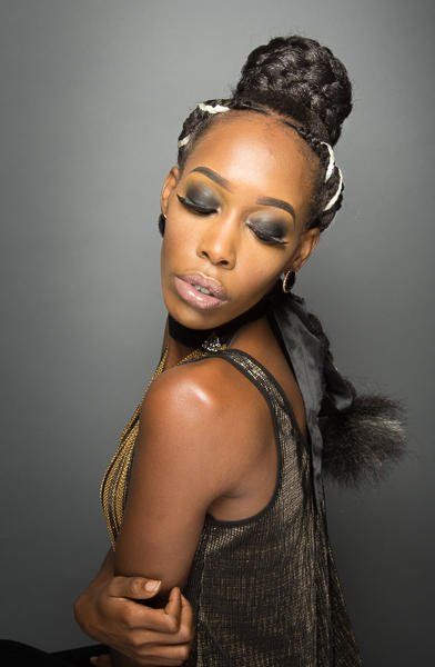 Girl With Black And White Braids — Philadelphia, PA — Admirations Hair Itiz