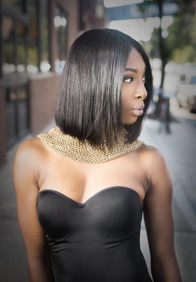 Girl Looking At Her Left Side — Philadelphia, PA — Admirations Hair Itiz