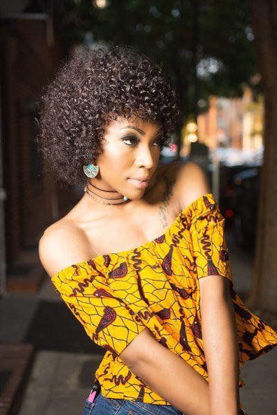 Woman With Thick Curly Hair — Philadelphia, PA — Admirations Hair Itiz