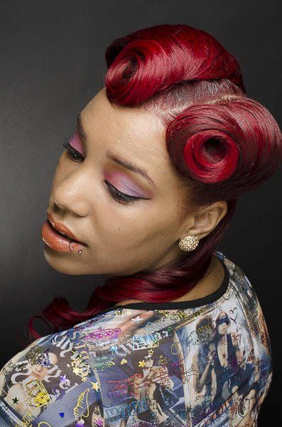 Girl With Red Curl Hair — Philadelphia, PA — Admirations Hair Itiz