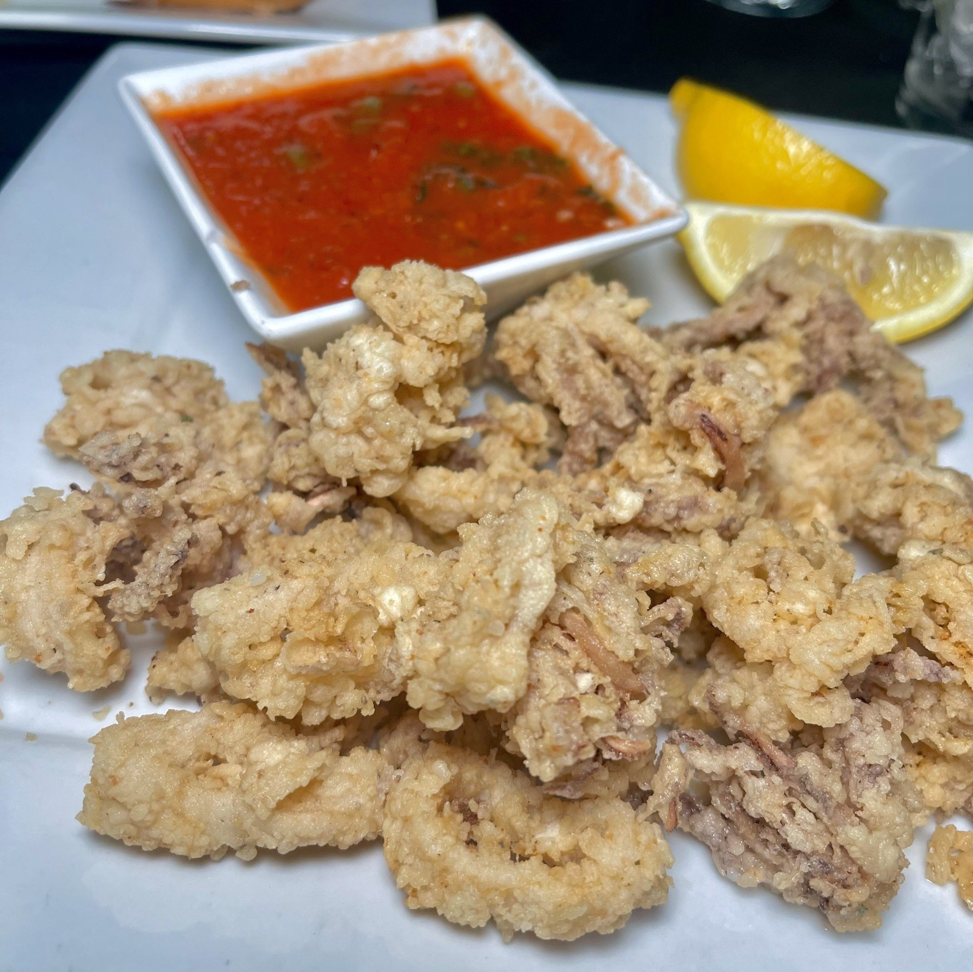 Fried Calamari Speziato at Marco's Italian Restaurant