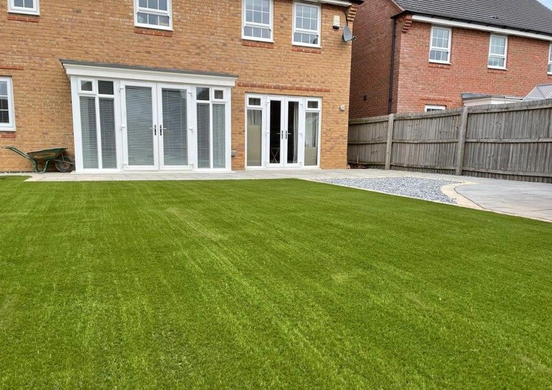 artificial turf installed in Oundle