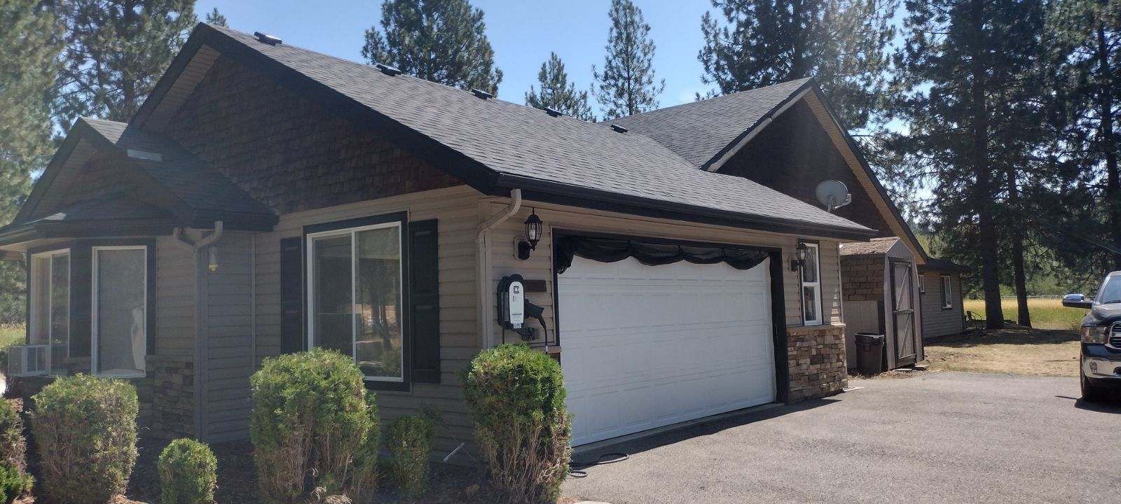 Side Angle Garage view  - Spokane Valley, WA