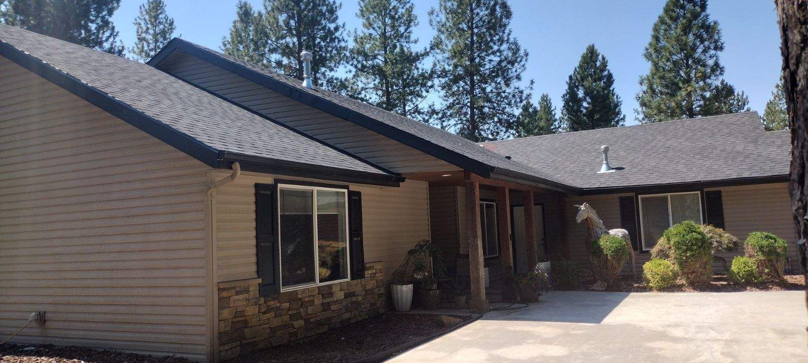 Side Angle Front House view - Spokane Valley, WA