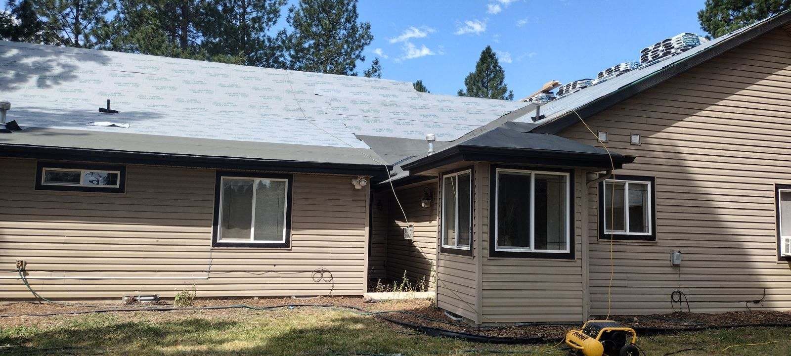 Roof under Repair  - Spokane Valley, WA