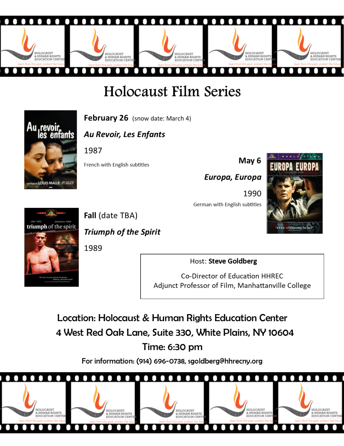 Film Series FLyer