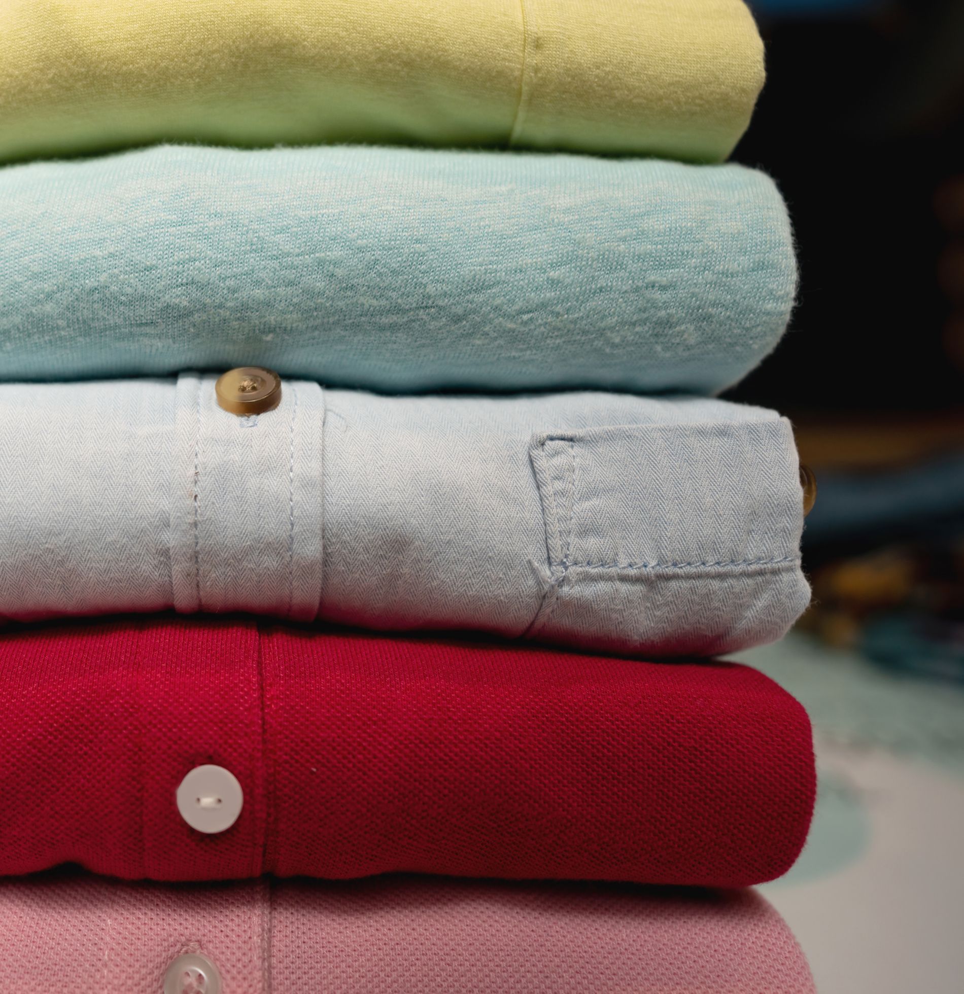 Capi lavati e stirati