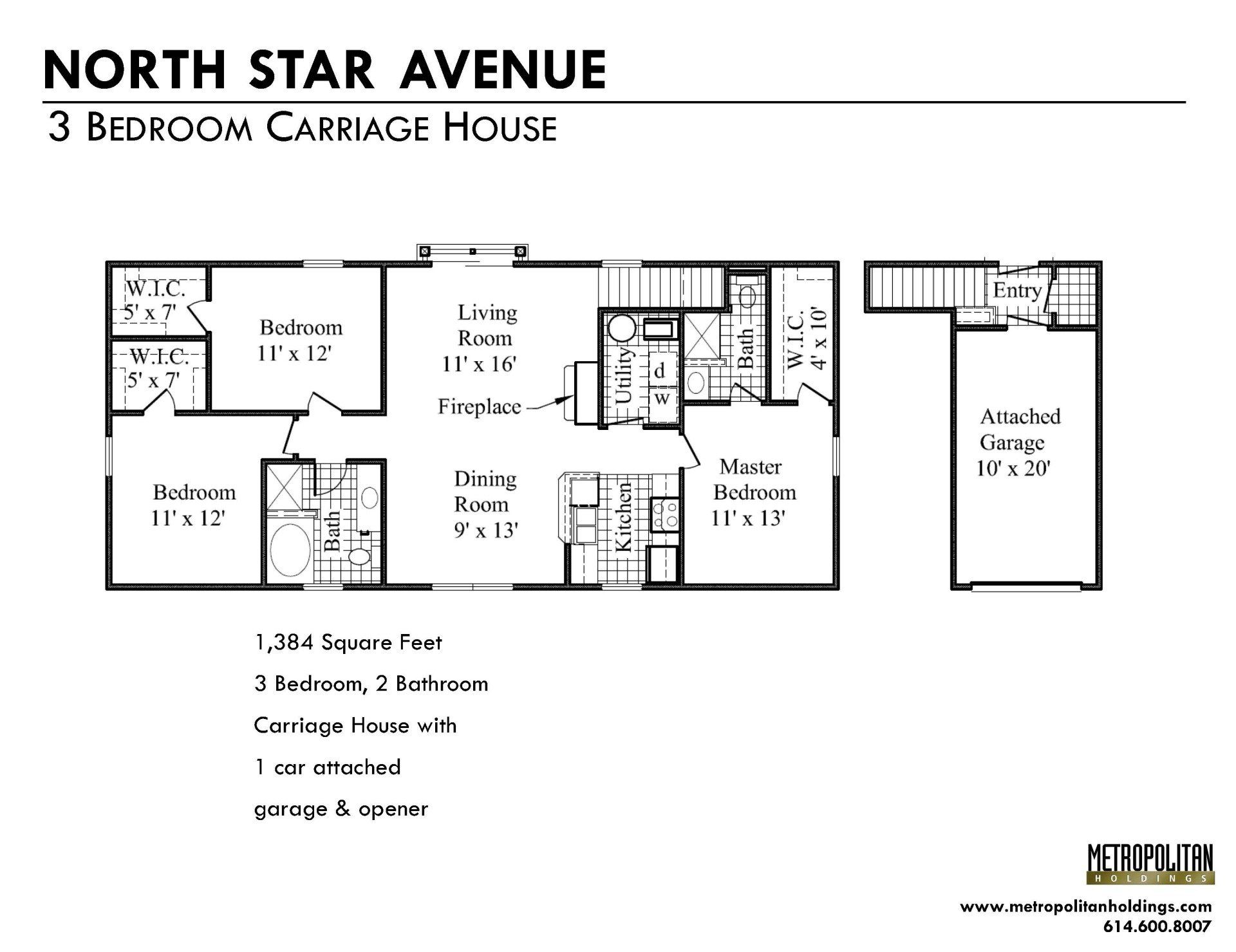 north star floor plan