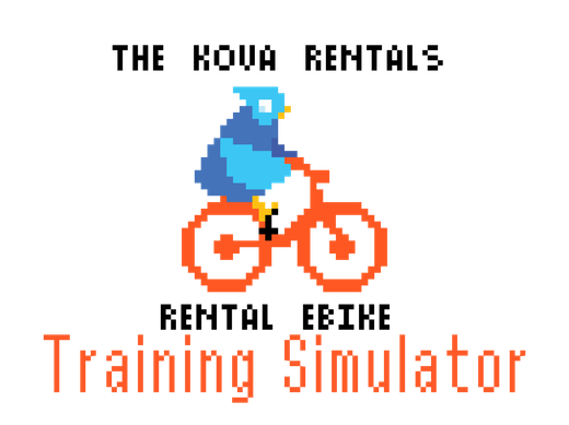 The kova rentals rental ebike training simulator logo