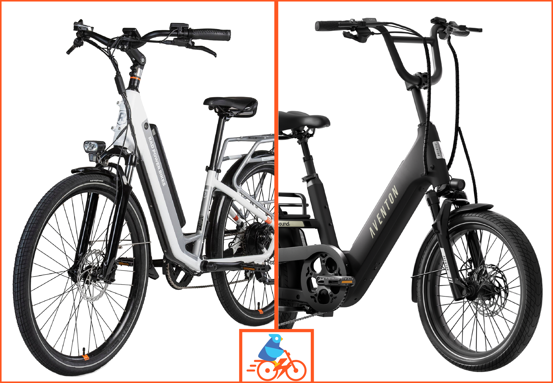 two rental ebike models