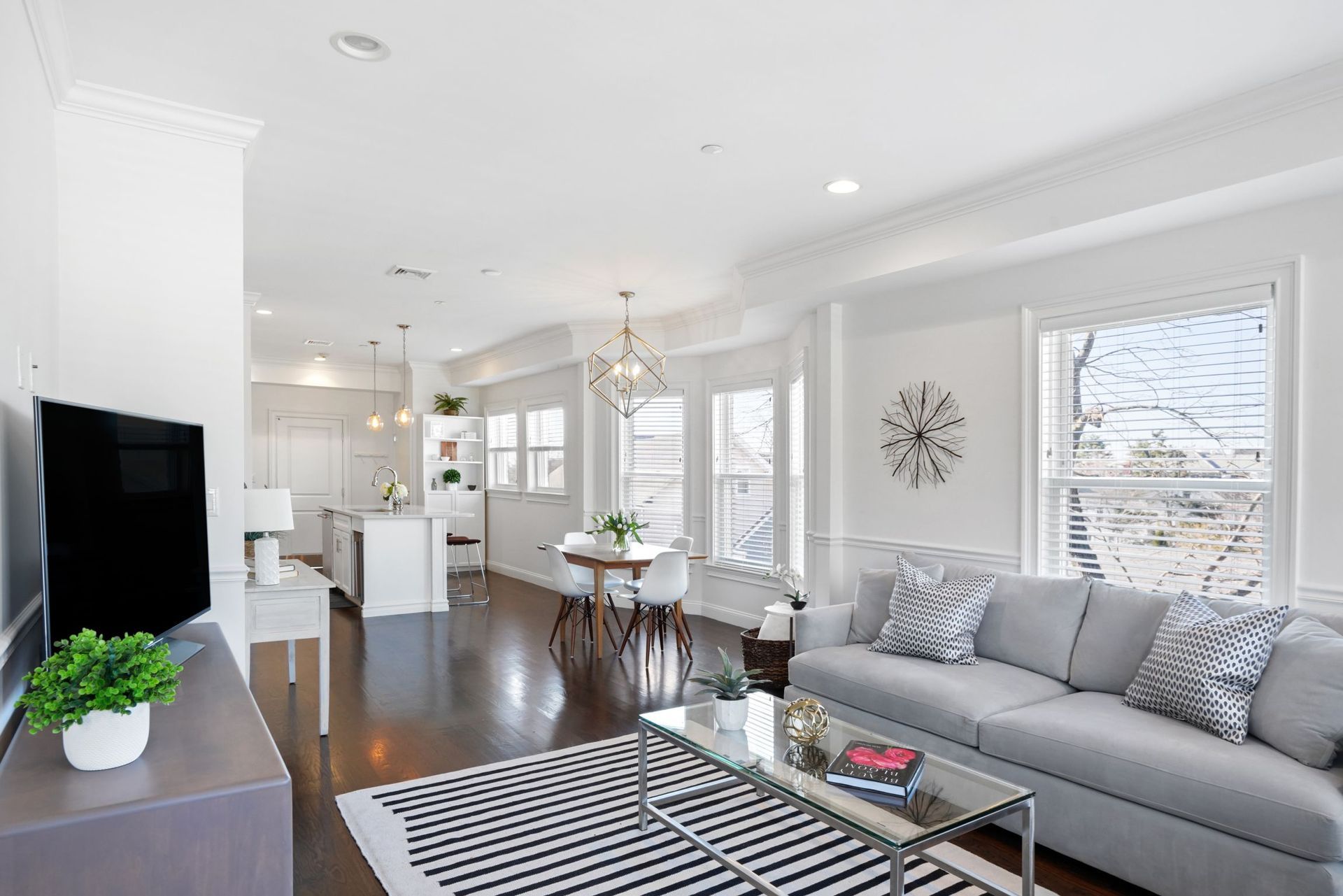 interior photo of living room and dining room