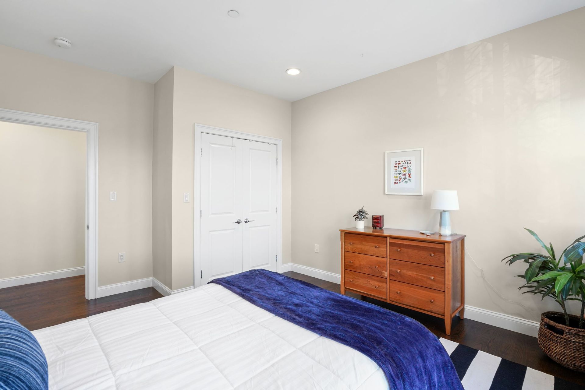 another interior photo of master bedroom