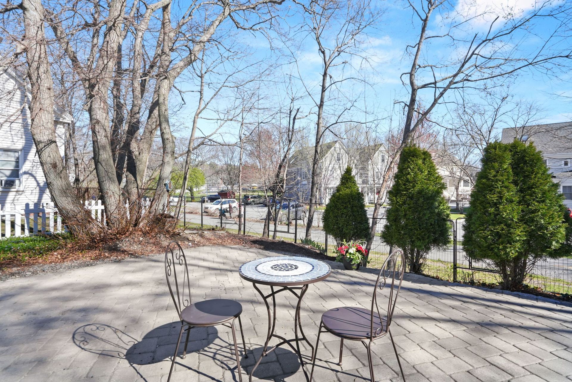 exterior photo of outdoor seating