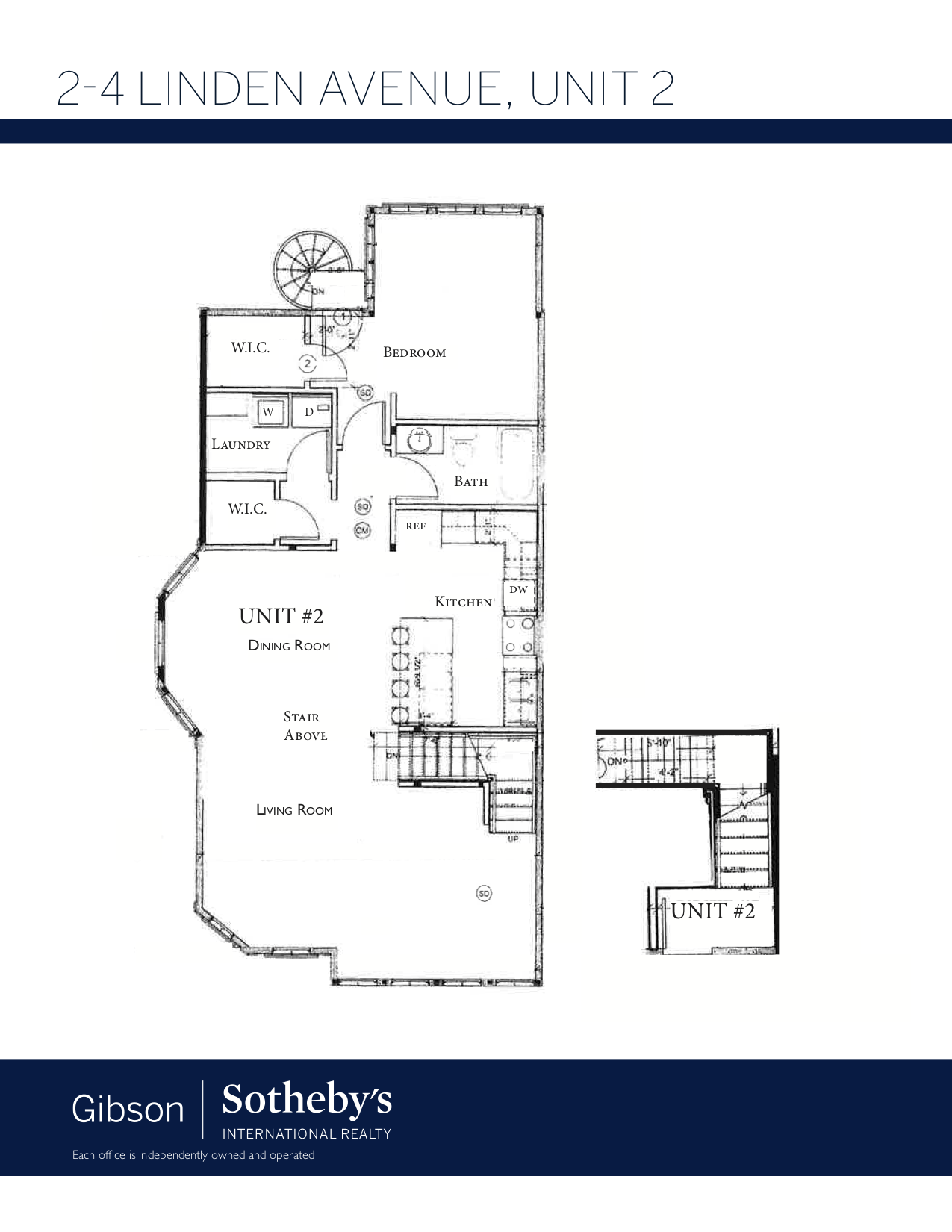 2-4 Linden Ave, Unit 2 1st floor plan