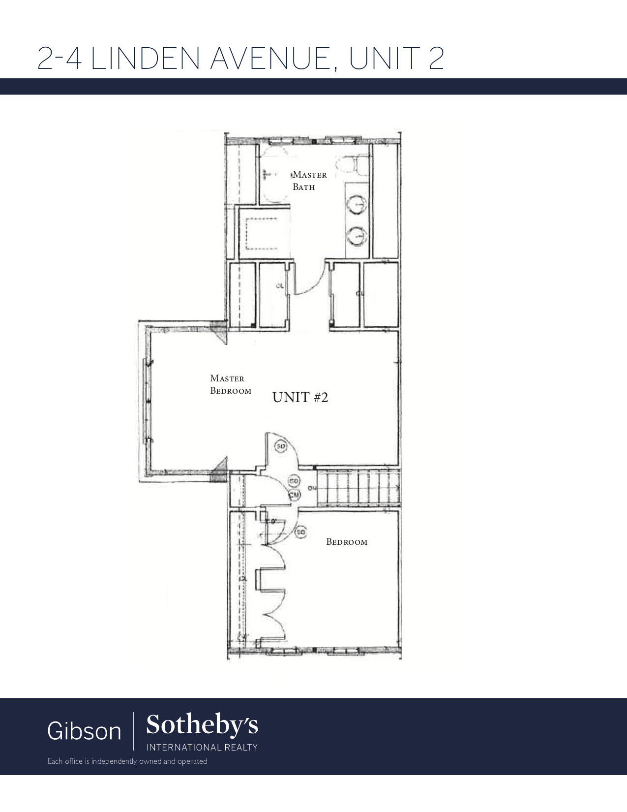 2-4 Linden Ave, Unit 2 2nd floor plan